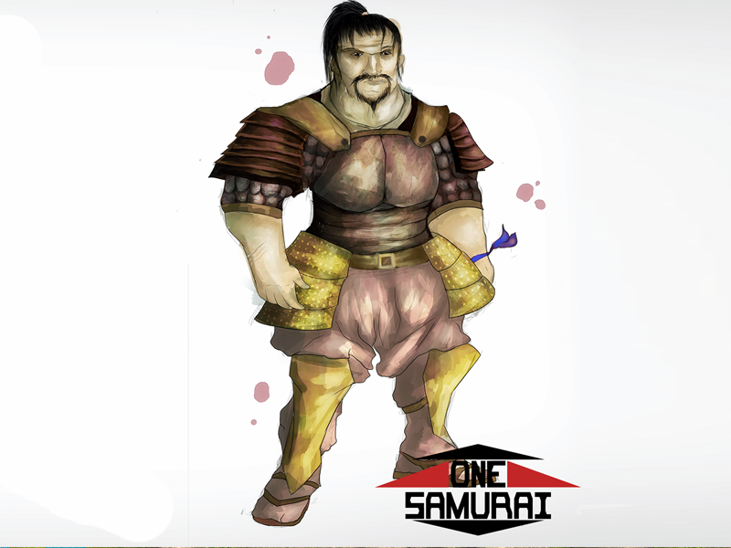 Concept art of the character Yamauchi Ryuu