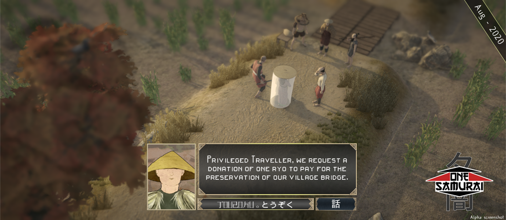 A group of Bandits guarding a bridge