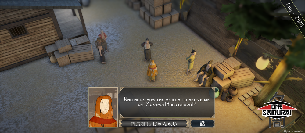 A Pilgrim trying to recruit a bodyguard